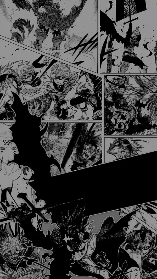 والپیپر مانگا بلک کلاور