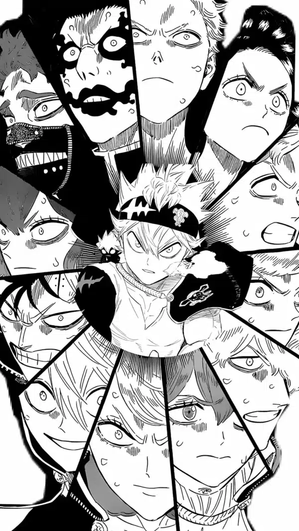 والپیپر مانگا بلک کلاور