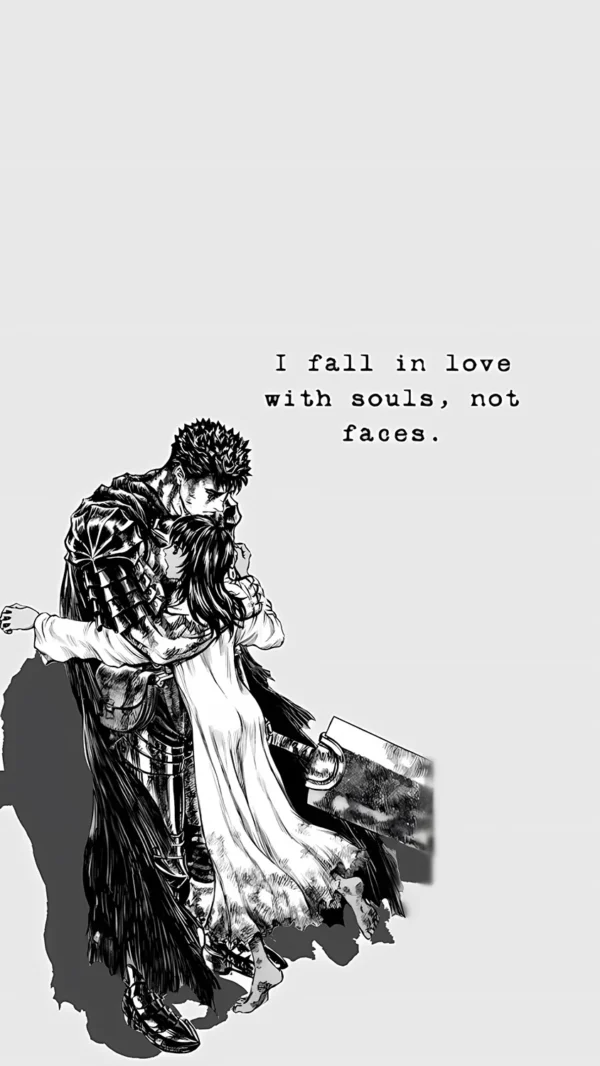 والپیپر برزرک عاشقانه و غمگین گاتس و کاسکا