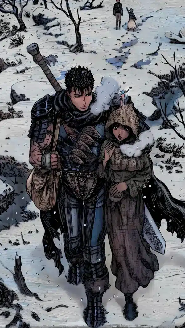 والپیپر برزرک عاشقانه و غمگین گاتس و کاسکا