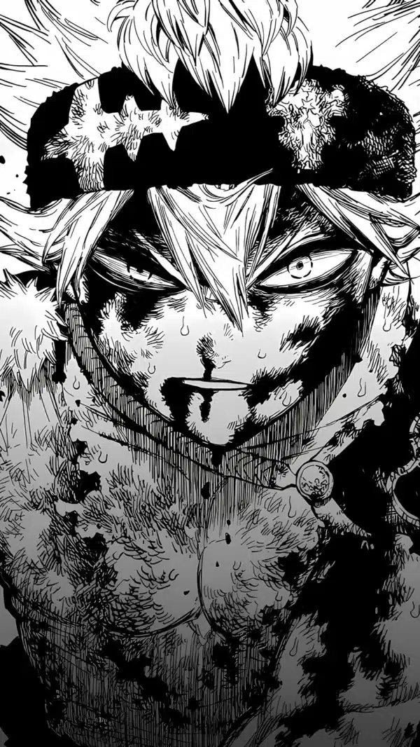 والپیپر بلک کلاور حالت شیطانی آستا با شمشیر