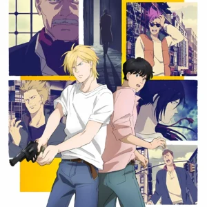 والپیپرBanana Fish اش لینکس و ایجی کنار هم