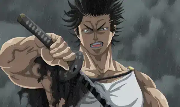 والپیپر بلک کلاور کاپیتان یامی شمشیر به دست