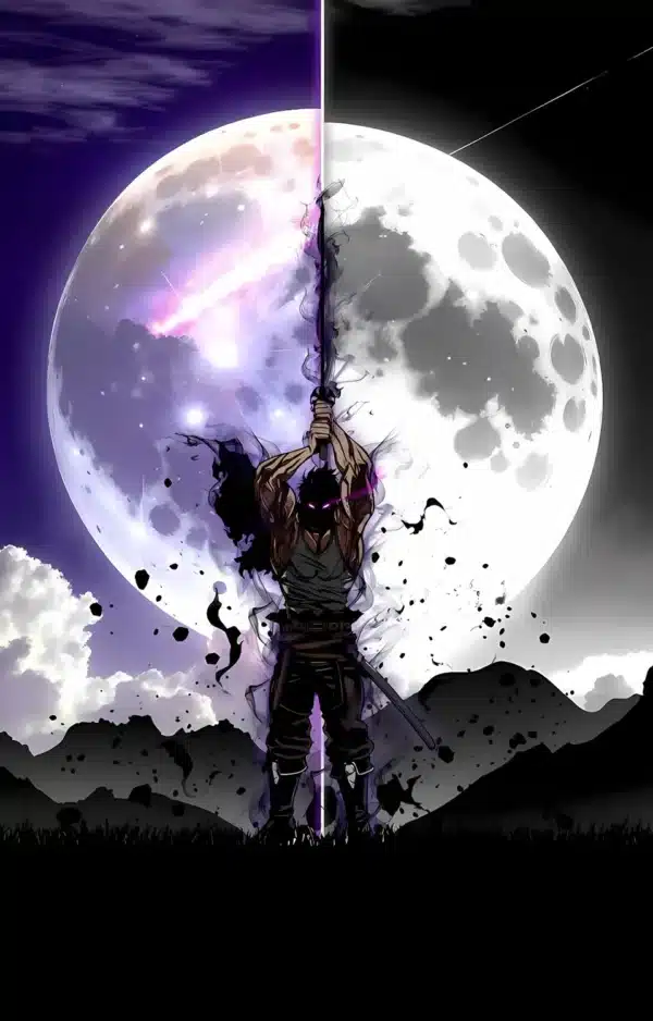 والپیپر بلک کلاور کاپیتان یامی شمشیر به دست