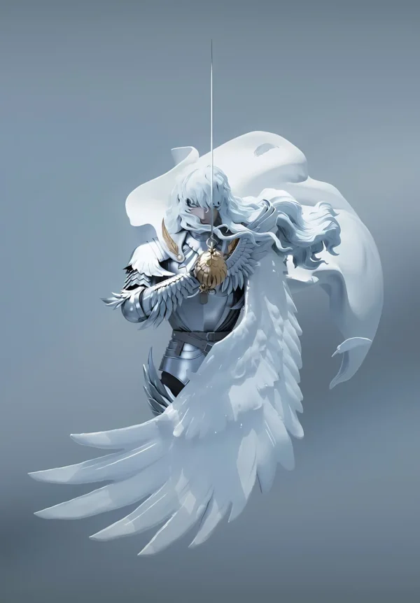 والپیپر برزرک شخصیت گریفیث با زره سفید