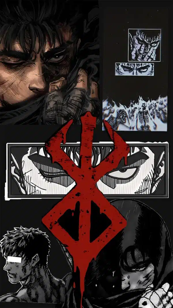 والپیپر برزرک با نشان برند قربانی قرمز