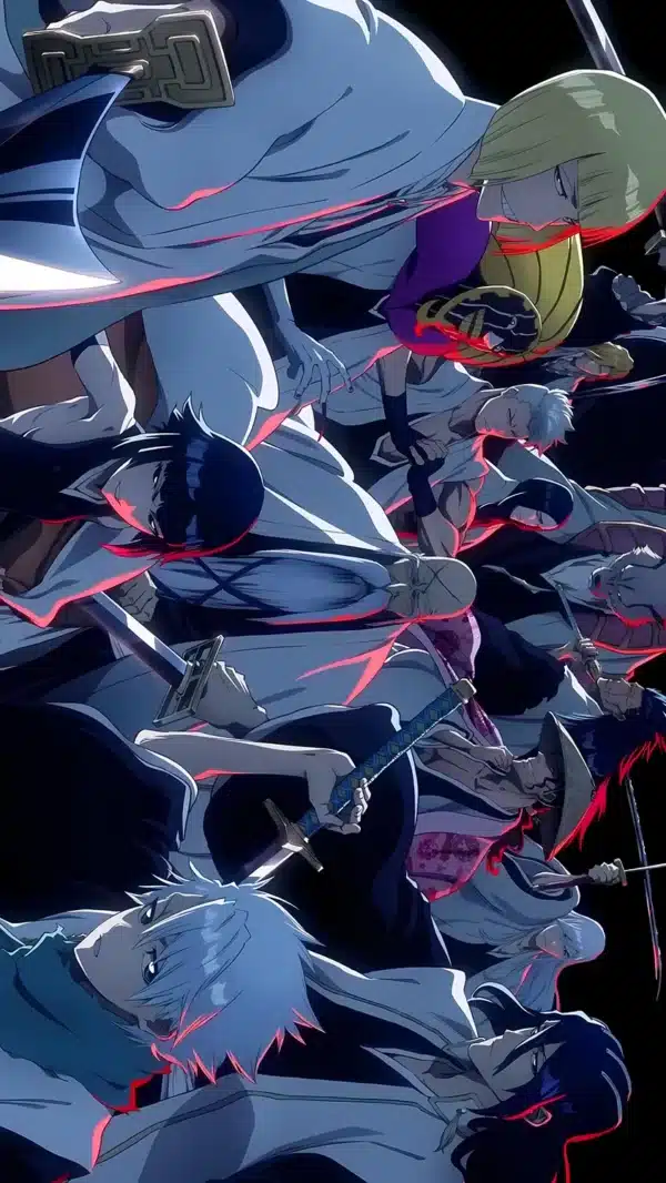 والپیپر اعضای انیمه بلیچ در یه قاب