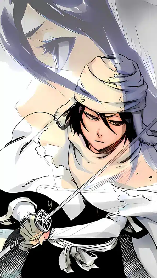 والپیپر بلیچ روکیا کوچیکی با شمشیر یخی