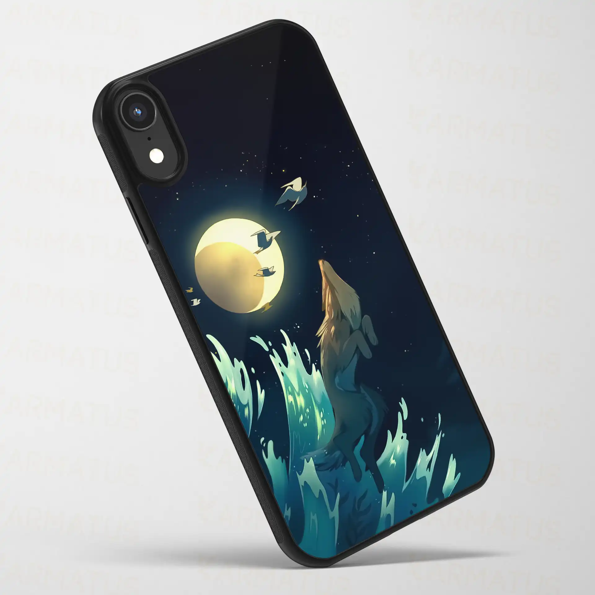 قاب موبایل گرگ | کالکشن Animals – مدل WOLF-8 499,000 تومان – کارماتوس قاب موبایل گرگ Wolf