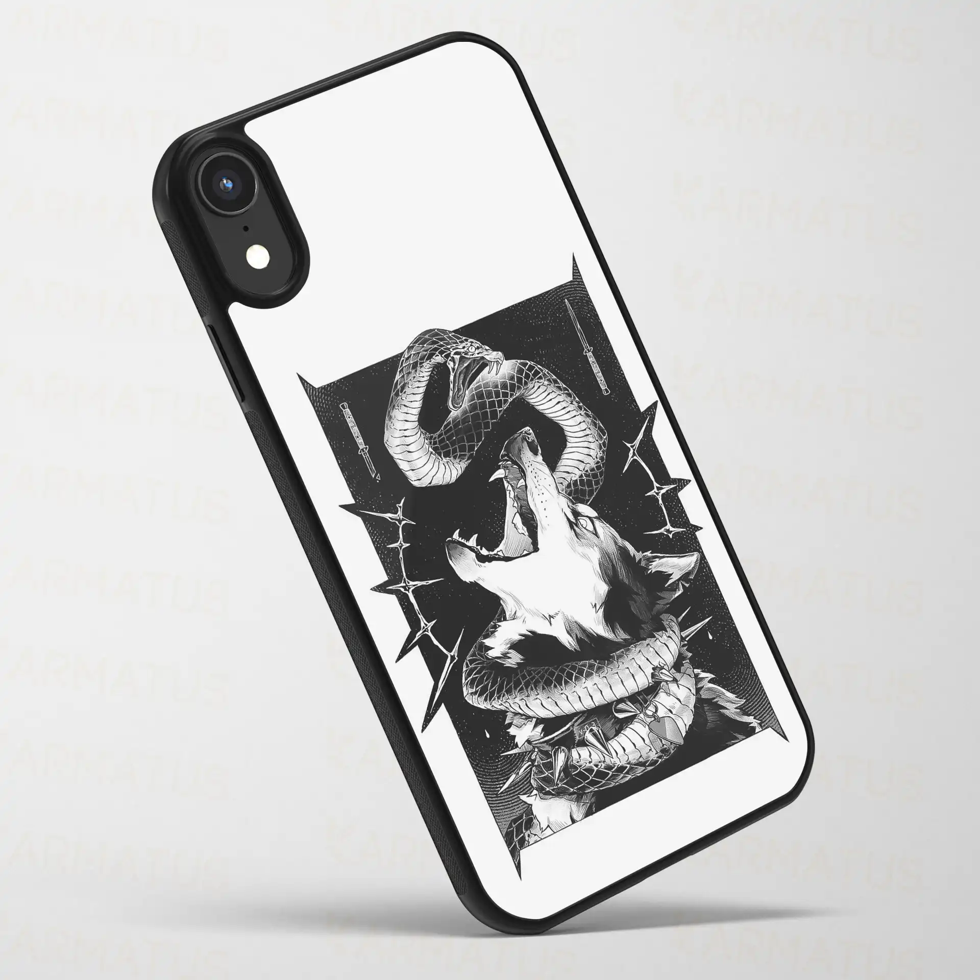 قاب موبایل گرگ | کالکشن Animals – مدل WOLF-15 499,000 تومان – کارماتوس قاب موبایل گرگ Wolf