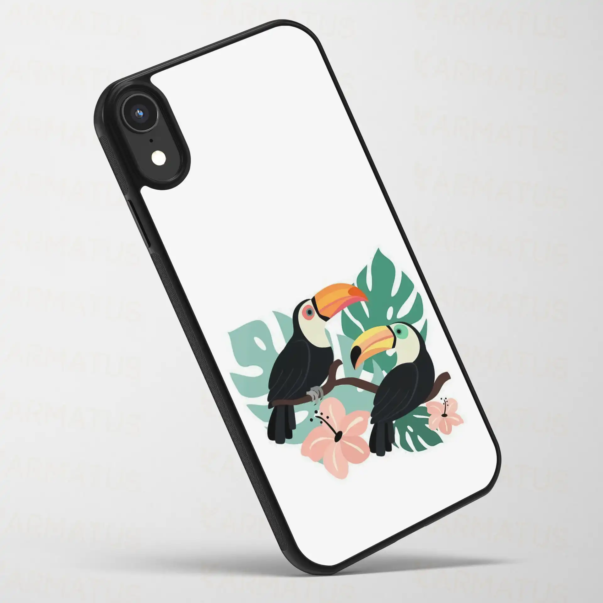 قاب موبایل پرنده استوائی | کالکشن Animals – مدل BRD-7 499,000 تومان – کارماتوس قاب موبایل پرنده استوائی Tropical Bird