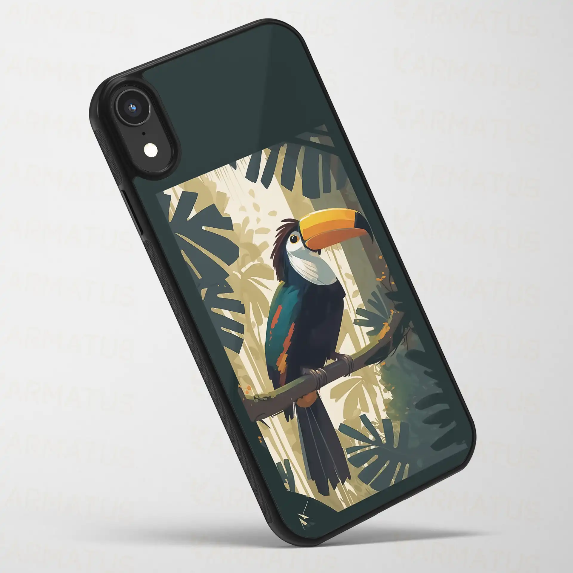 قاب موبایل پرنده استوائی | کالکشن Animals – مدل BRD-8 499,000 تومان – کارماتوس قاب موبایل پرنده استوائی Tropical Bird