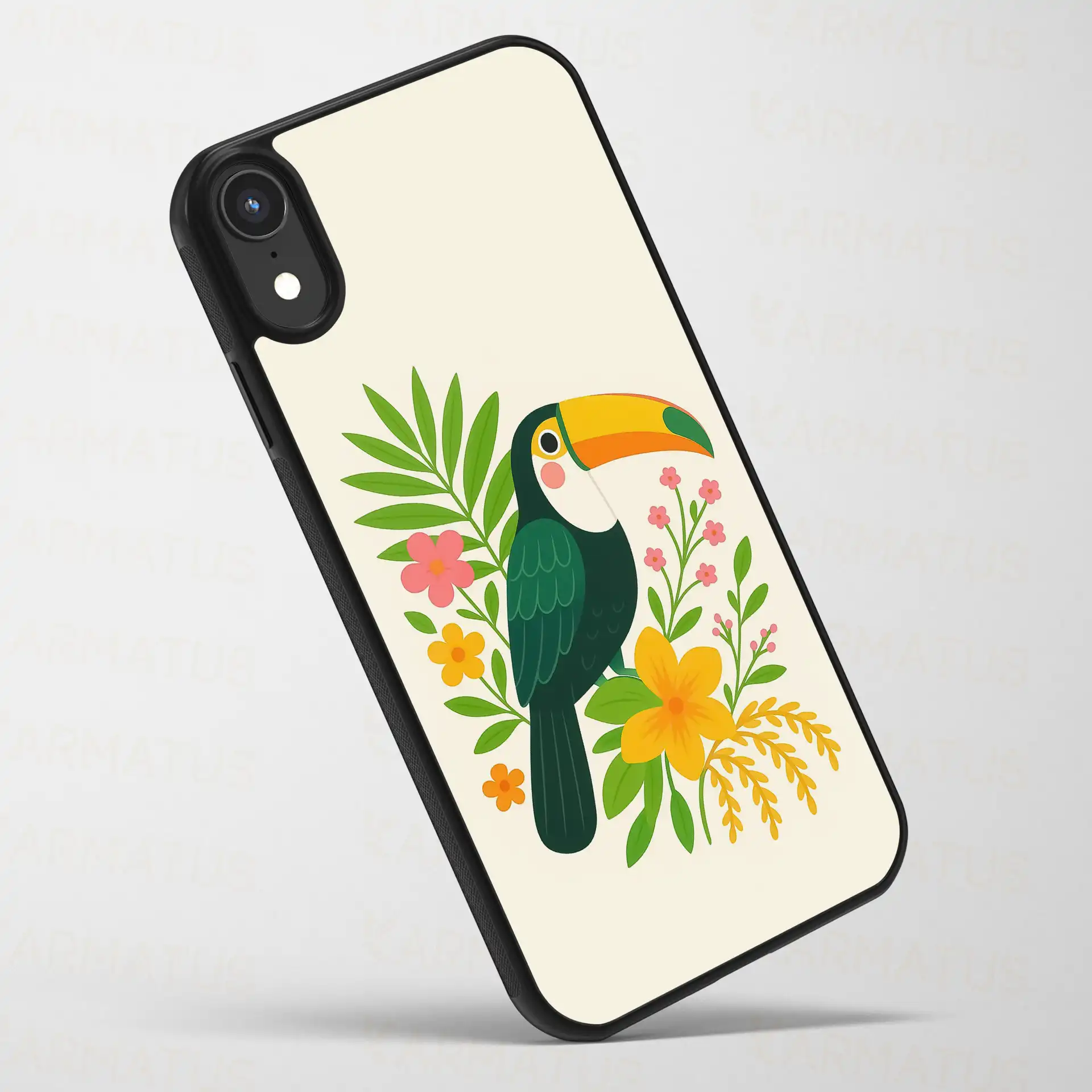 قاب موبایل پرنده استوائی | کالکشن Animals – مدل BRD-11 499,000 تومان – کارماتوس قاب موبایل پرنده استوائی Tropical Bird