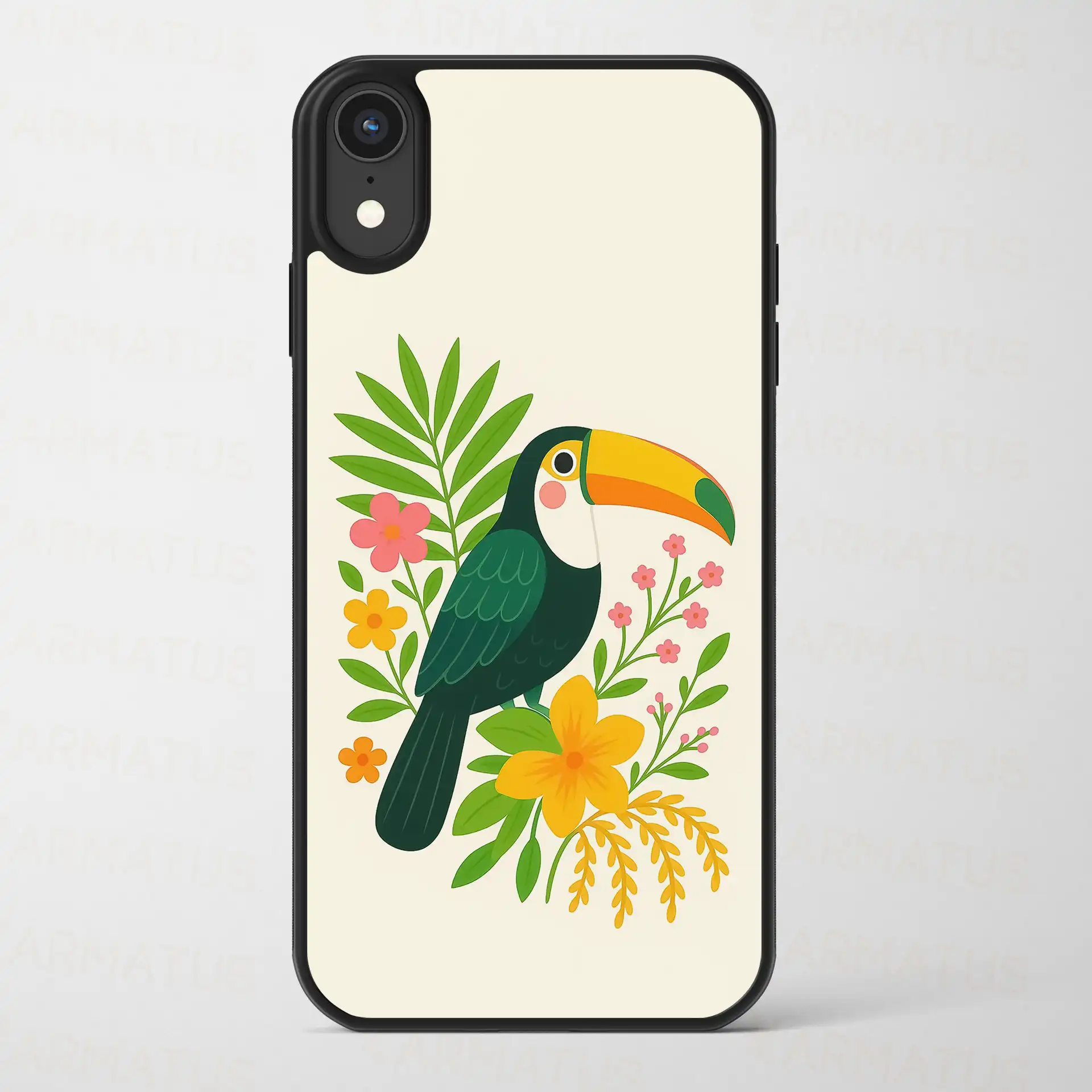 قاب موبایل پرنده استوائی | کالکشن Animals – مدل BRD-11 499,000 تومان – کارماتوس قاب موبایل پرنده استوائی Tropical Bird