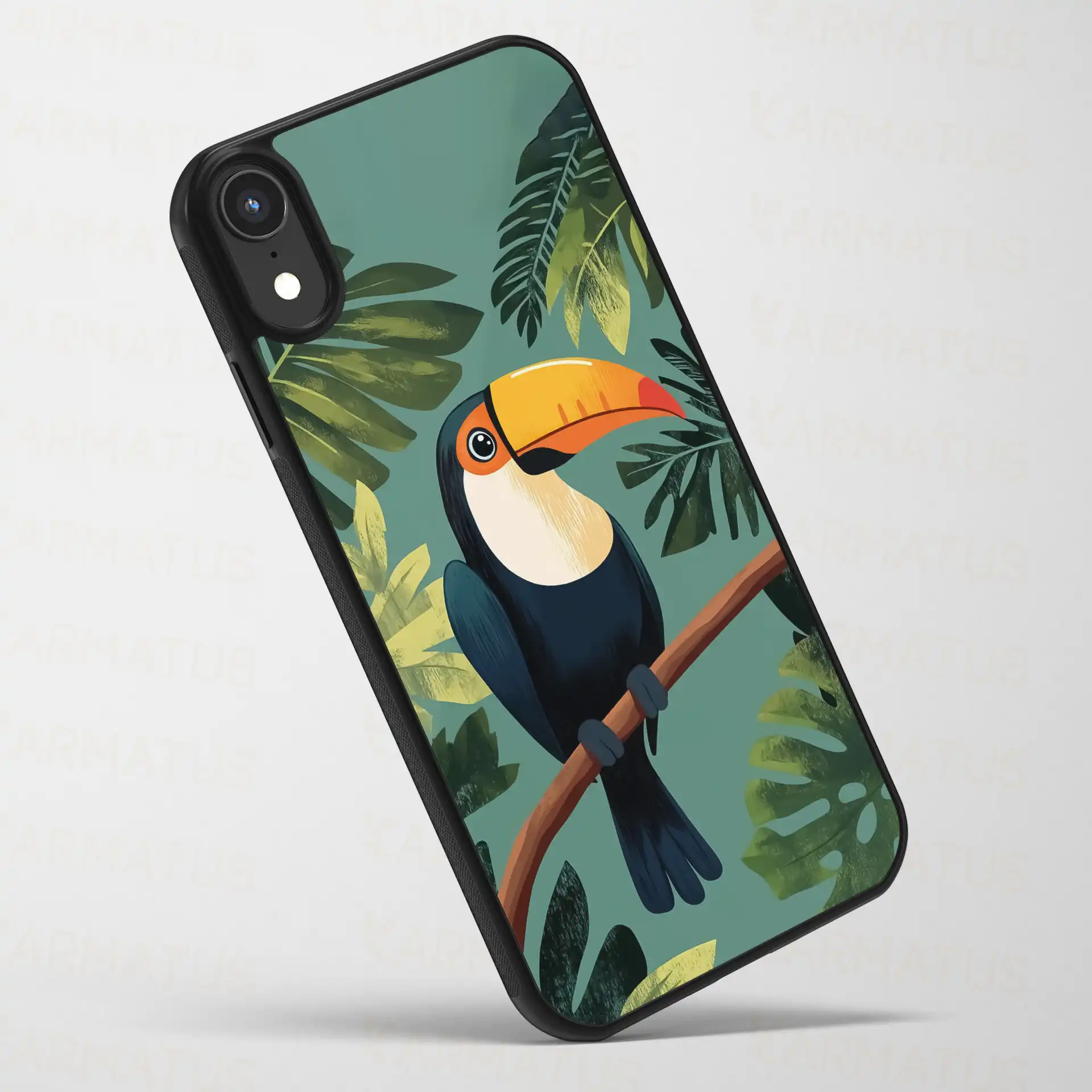 قاب موبایل پرنده استوائی | کالکشن Animals – مدل BRD-16 499,000 تومان – کارماتوس قاب موبایل پرنده استوائی Tropical Bird